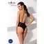 Боди с очень глубоким декольте Passion DARYL Body black L/XL - миниатюра 4