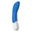 Вібратор Liebe Pleasure Toys Mighty Rechargeable 21.5 см (синій) - мініатюра 6