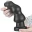 Анальна пробка LoveToy King Sized Vibrating Anal Rigger 20 см (чорний) - мініатюра 3