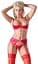 Комплект белья Shelf Bra Set red, 80В/М Cottelli 513222209623241 88789 - мініатюра 2