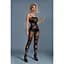 Бодистокинг Caprice Lingerie Model 11 One size Black имитация чулок открытый доступ - миниатюра 1