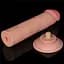 Фалоімітатор Lovetoy Sliding Skin Dual Layer Dong 8" 20 см тілесний - мініатюра 13
