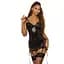 Мини-платье SoftLine Collection 110836 2XL (черный) - миниатюра 1
