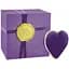 Вібратор-серце Rianne S: Heart Vibe Purple 10 режимів роботи медичний силікон - мініатюра 1
