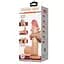 Фалоімітатор Baile Sliding Skin Bendable 8.5'' 21.8 см тілесний - мініатюра 11