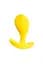 Анальна пробка ToDo Anal Plug Blob 5.5 см (жовтий) - мініатюра 13