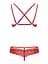 Комплект белья Obsessive 860-SET-1 L/XL красный - миниатюра 6