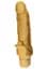 Вібратор Get Real Gold Dicker Stim 22 см (золотий) - мініатюра 12