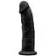 Фалоімітатор Silexd Premium Silicone Dildo Model 2 Size 6'' 15.5 см чорний - мініатюра 1