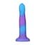 Светящийся в темноте фаллоимитатор Addiction Rave 8″ Glow in the Dark Dildo Blue Purple, 20,3 см - миниатюра 3