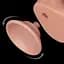 Фаллоимитатор Sliding-Skin Dual Layer Dong 8.5'' 22 см телесный - миниатюра 13