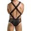 Чоловічий боді Passion 045 Body Victor black L/XL - мініатюра 2