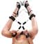 Фіксатори з наручниками Pipedream Heavy-Duty Hogtie Kit чорний - мініатюра 4