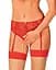 Трусики Obsessive Dagmarie XL/2XL червоний - мініатюра 3