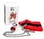 Наручники с металлической анальной пробкой Art of Sex Handcuffs with Metal Anal Plug, size M, Red Art of Sex SO6182 92993 - миниатюра 1