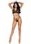 Leg Avenue Leg Avenue Strappy bralette and g-string Black L - миниатюра 3