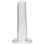 Фалоімітатор Realrock Crystal Clear Dildo 5.3" 13.5 см прозорий - мініатюра 1