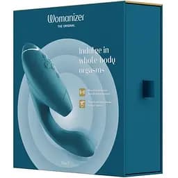 Подвійний стимулятор Womanizer Duo 2 - Petrol - мініатюра 9