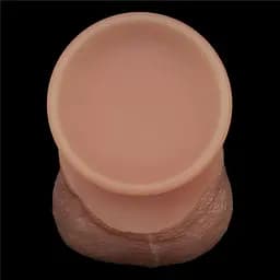 Фалоімітатор Lovetoy Sliding Skin Pro 8.5" 21.5 см (коричневий) - мініатюра 21