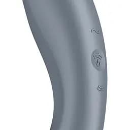 Вакуумний стимулятор Satisfyer Curvy Trinity 1 Bluegrey - мініатюра 3