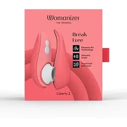 Вакуумний стимулятор Womanizer Liberty 2 Vibrant Rose - мініатюра 10