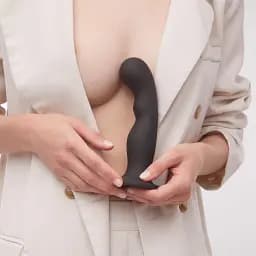 Насадка для страпону Strap-On-Me Dildo Plug P&G Black XL - мініатюра 6