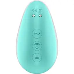 Вакуумний стимулятор з вібрацією Satisfyer Pixie Dust Mint/Pink - мініатюра 5