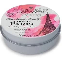 Масажна свічка Petits Joujoux A Trip To Paris, 43 мл - мініатюра 2