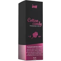 Масажний гель Intt Cotton солодка вата 30 мл - мініатюра 3
