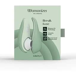 Вакуумний стимулятор Womanizer Liberty 2 Purple, М'ятний - мініатюра 10