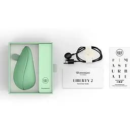Вакуумний стимулятор Womanizer Liberty 2 Purple, М'ятний - мініатюра 7