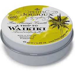 Масажна свічка Petits Joujoux A Trip To Waikiki, 43 мл - мініатюра 2