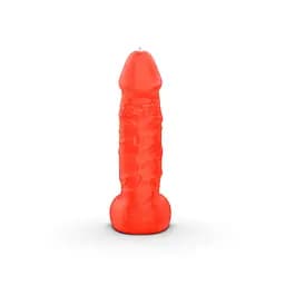Свічка у вигляді члена Pure Bliss Mini Orange 15 см - мініатюра 2