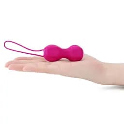 Набір вагінальних кульок Nomi Tang IntiMate Kegel Set, 2 шт., фіолетовий - мініатюра 4