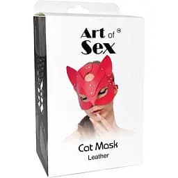 Маска Кішечки Art of Sex - Cat Mask, Чорний - мініатюра 5