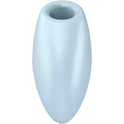 Вакуумний стимулятор-серце з вібрацією Satisfyer Cutie Heart Blue - мініатюра 3