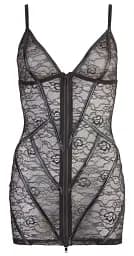 Міні-сукня Cottelli Lingerie Lace, S (чорний) - мініатюра 4