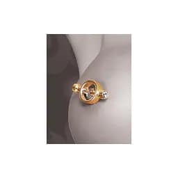 Затискачі для сосків Pipedream Gold Magnetic Clamps 2.5 см золотий - мініатюра 3