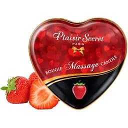 Масажна свічка Plaisir Secret полуниця, 35 мл - мініатюра 2