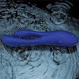 Вібратор Lovetoy L’Allure Pulse 19 см (синій) - мініатюра 12