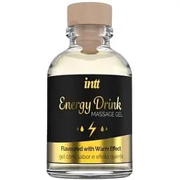 Зігрівальний масажний гель Intt Energy Drink 30 мл - мініатюра 2