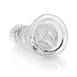 Фалоімітатор RealRock Crystal Clear 8'' 22 см (прозорий) - мініатюра 6