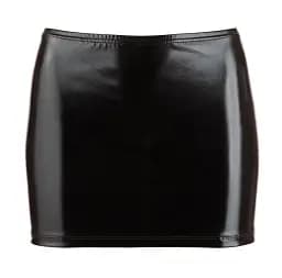 Міні-спідниця Cottelli Party Skirt, L (чорний) - мініатюра 6