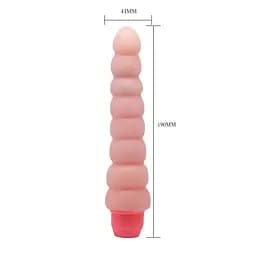 Вібратор Baile Flexi Vibe Sensual Spine 19 см тілесний - мініатюра 5