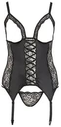 Корсет Cottelli Curves XXXL (чорний) - мініатюра 16