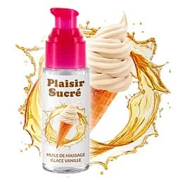 Масажне масло Huile De Massage Glace Vanille 50 мл - мініатюра 3