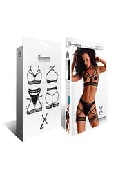 Комплект Demoniq LadyX Marita XL (чорний) - мініатюра 13