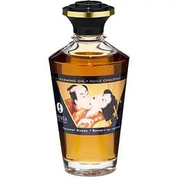 Зігрівальна масажна олія Shunga Aphrodisiac карамель, 100 мл - мініатюра 3