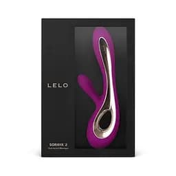 Вібратор-кролик Lelo Soraya 2 22 см фіолетовий - мініатюра 2