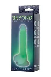 Фалоімітатор Beyond by Toyfa Peter Glow 22 см (зелений) - мініатюра 18